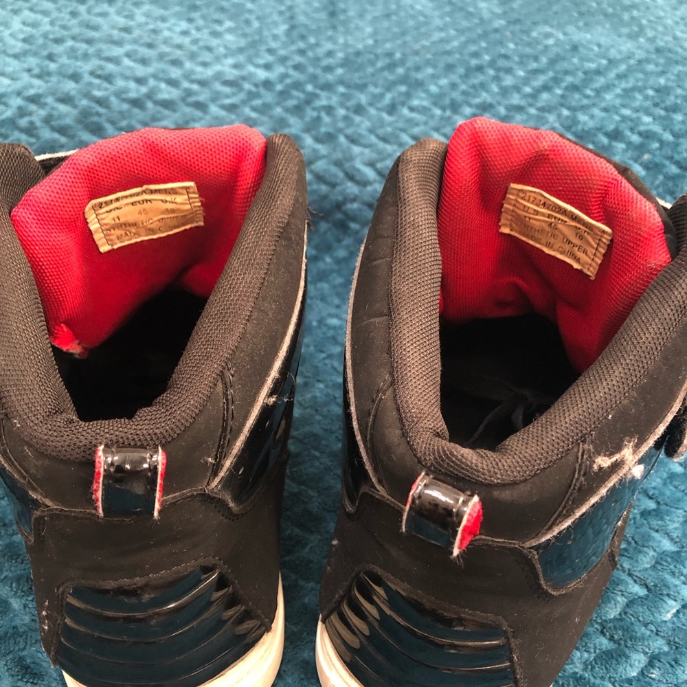 Men’s black dressy high tops shoes
